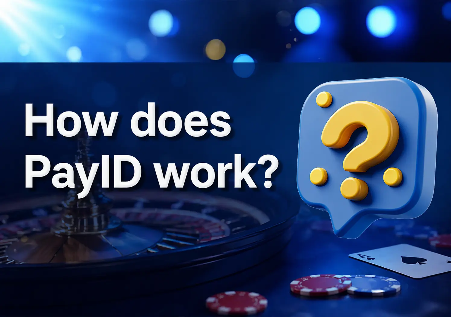 How PayID works for online pokies deposits in Australia