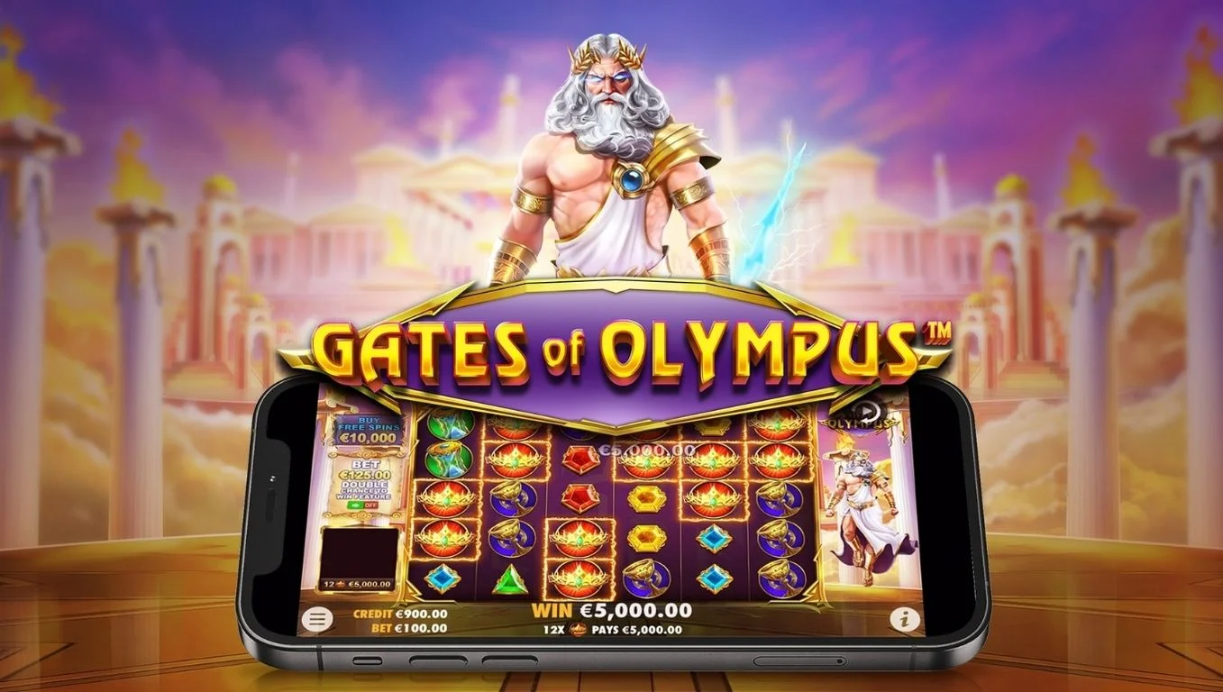 Gates of Olympus pokie by Pragmatic Play — Zeus-themed 6x5 cascading grid