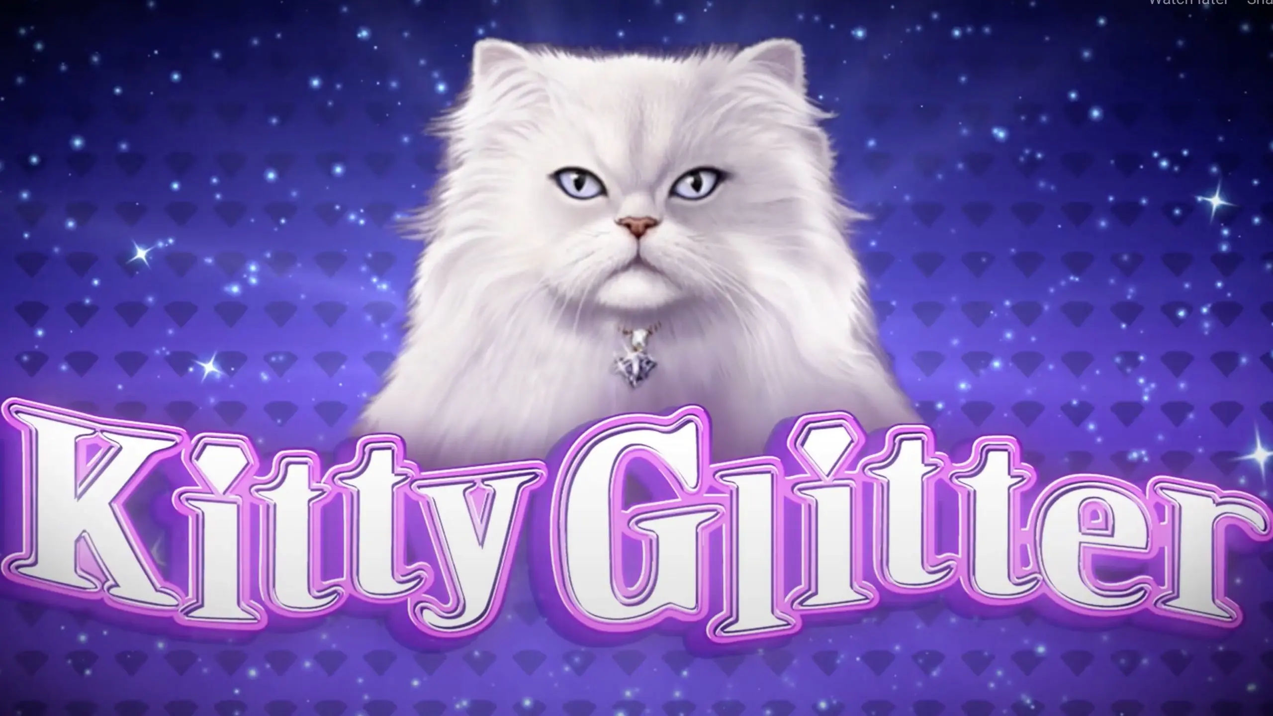 Kitty Glitter pokie by IGT — cat-themed reels with collectible diamond wilds