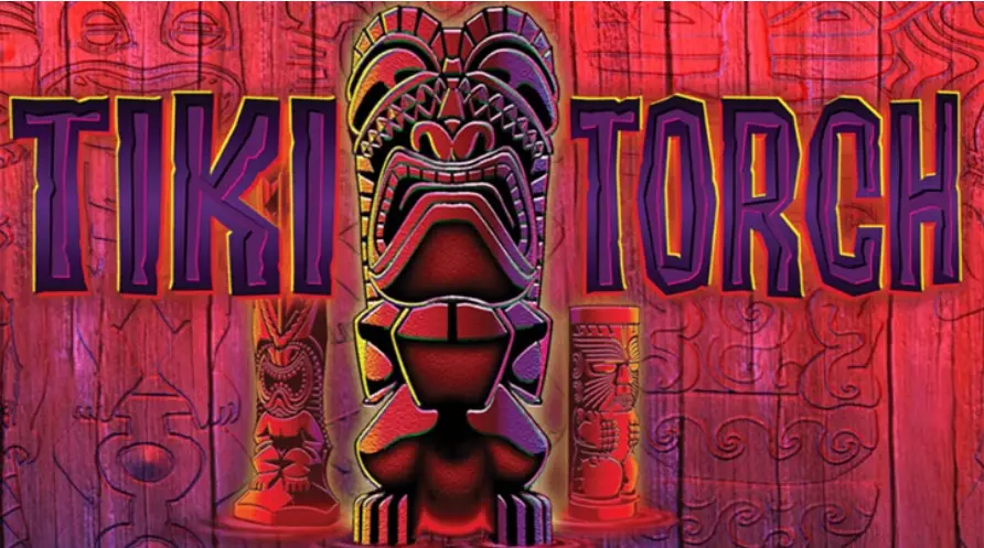 Tiki Torch pokie by Aristocrat — Hawaiian-themed reels with tiki torch scatters