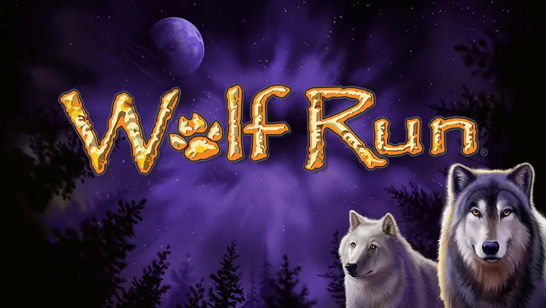 Wolf Run pokie by IGT — 40-line wolf reels with stacked wild wolves